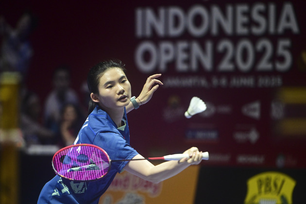(SP)INDONESIA-JAKARTA-BADMINTON-INDONESIA OPEN-WOMEN'S SINGLES
