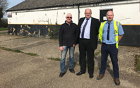 Renovations are underway at new Badshot Lea FC grounds
