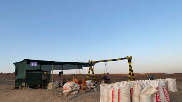 The Bonanza shaft at the Tesoro gold mine in Peru