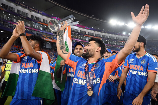 PM Modi praises Team India's determination and hard work after Men in Blue secure T20 World Cup 2026 trophy