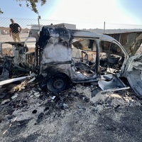 LEBANON-ZAWTAR-ISRAELI AIRSTRIKES-CAR WRECKAGE