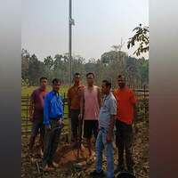 Aaranyak installs solar street lights in 16 Human-Elephant Conflict hit villages in Assam, Meghalaya