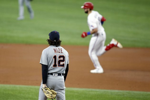 Tigers put winning streak on line vs. Rangers
