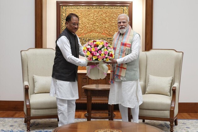 Chhattisgarh CM presents Bastar 2.0 development blueprint to PM Modi