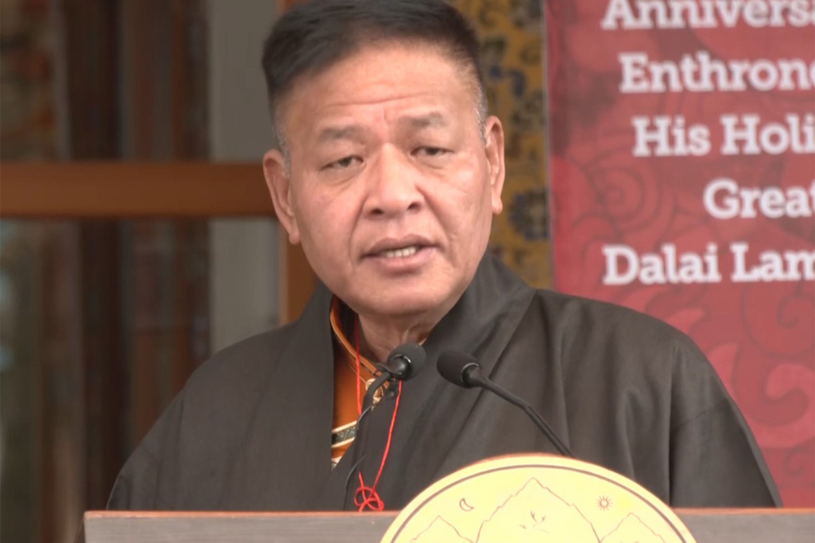 Able to preserve our identity with international support, including from India: Sikyong Tsering at Dalai Lama's 86th enthronement anniversary