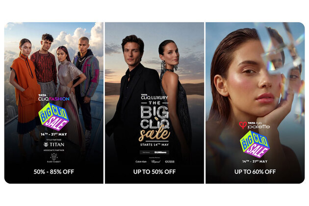 Tata CLiQ Fashion, Tata CLiQ Luxury, and Tata CLiQ Palette redefine shopping with "No Limits, No Rules" at The Big CLiQ Sale