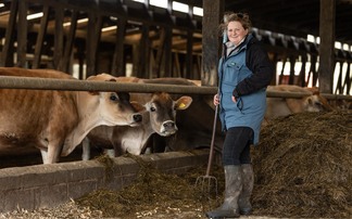 New entrant secures farm tenancy and creates thriving dairy enterprise using regen methods