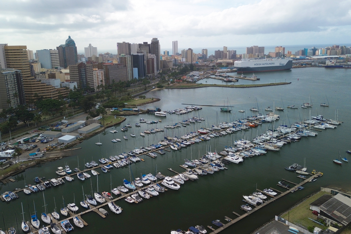 SOUTH AFRICA-DURBAN-CITY VIEW