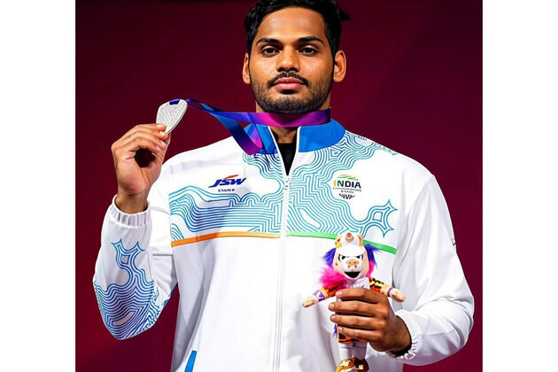 CWG 2026: Rajnath Singh congratulates Ajaya Babu, Sarvesh Kushare on silver medals