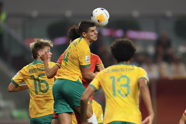 (SP)CHINA-SHENZHEN-FOOTBALL-AFC U20 ASIAN CUP-CHN VS AUS (CN)