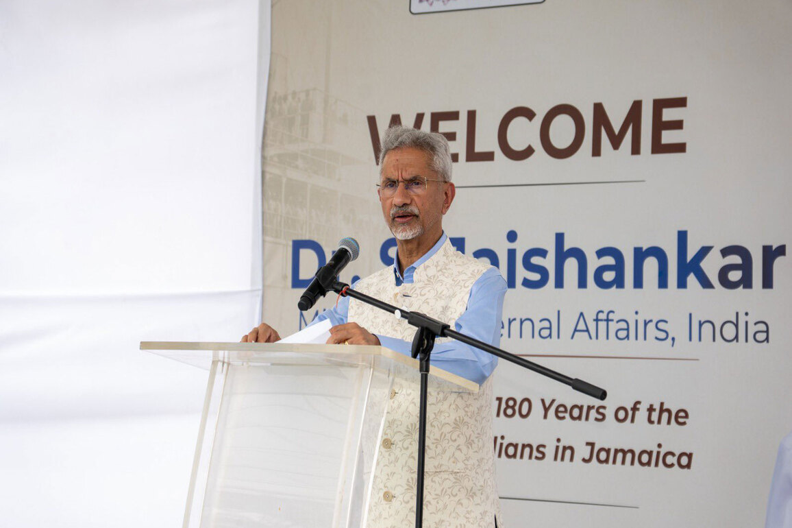 Jaishankar visits historic Old Harbour site in Jamaica, meets Indian diaspora