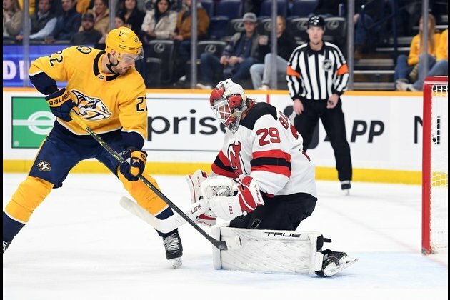 Predators capitalize on Devils turnovers in comeback win