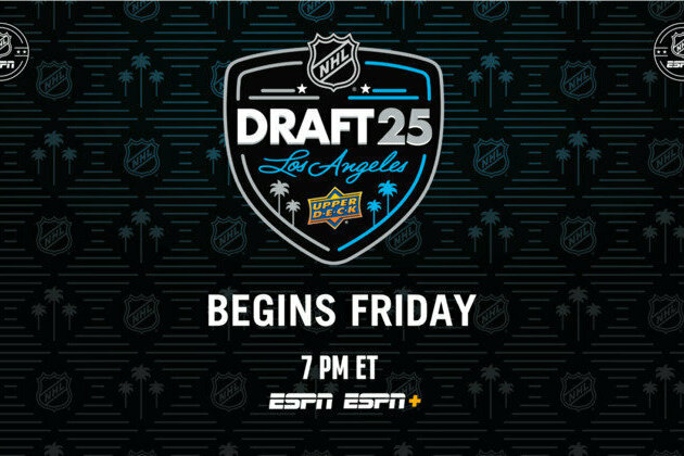 2025 NHL Draft Coverage Begins June 27 on ESPN and ESPN+