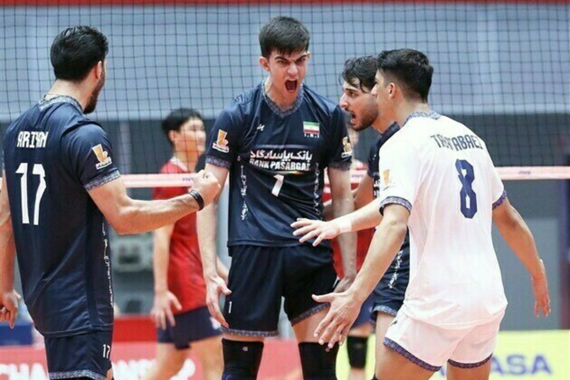 Iran Defeats S. Korea at 2025 FIVB U-21 World Championship