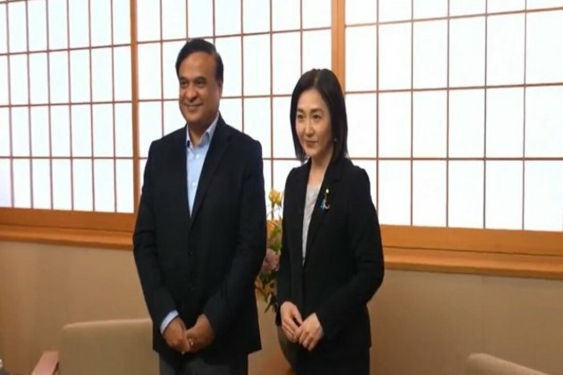 Assam CM meets Japan's Parliamentary Vice Minister for Foreign Affairs, discusses opportunities for youth
