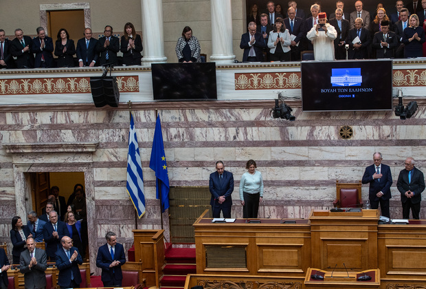 GREECE-ATHENS-NEW PRESIDENT-SWEARING-IN