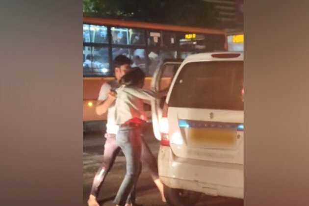 Delhi: Man seen beating woman and forcing her to sit in car in viral video, say police
