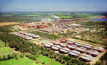 The Pinjarra alumina refinery.