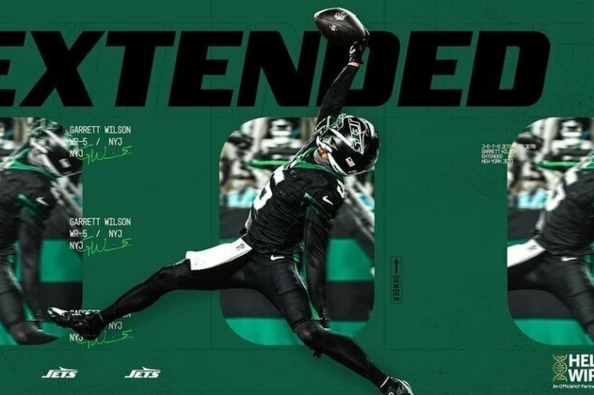 Jets Sign WR Garrett Wilson to a Contract Extension