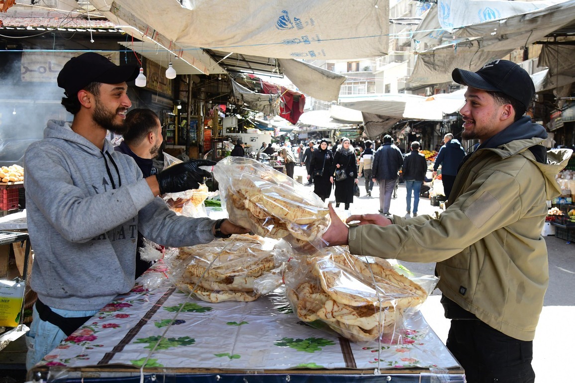 SYRIA-DAMASCUS-RAMADAN-SWEETS