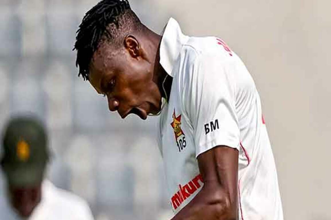 Zimbabwe fast bowler blessed with rapid rankings rise