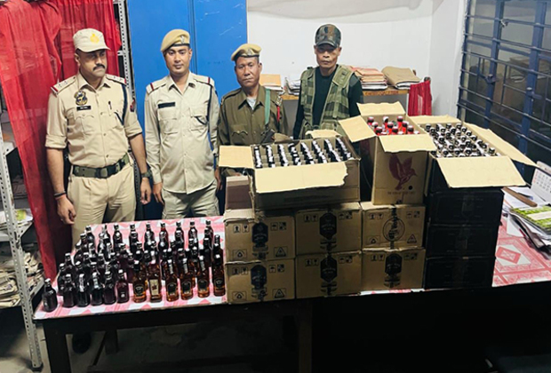 Assam: Police seizes 102 litres of IMFL and drugs in two separate operations in Cachar