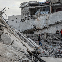 MIDEAST-GAZA-CITY-AIRSTRIKE