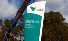 Activities have been suspended at Vale's Vargem Grande complex