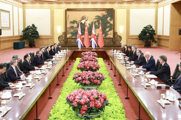 CHINA-BEIJING-LI QIANG-BRITISH PM-TALKS (CN)