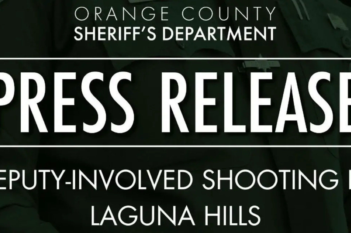 An armed man was shot by O.C. Deputies when he moved towards them - New Santa Ana