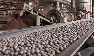 Pelotas de minério de ferro