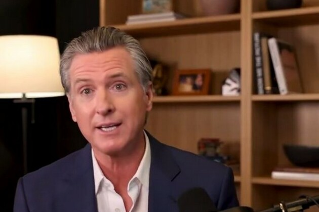 California state, local leaders stand together to "clean Trump's mess," says Governor Newsom