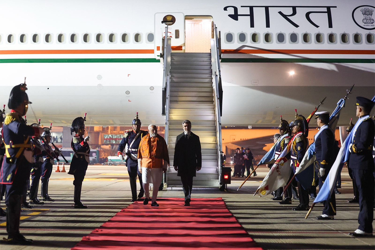 PM Modi lands in Argentina, to hold talks with President Milei