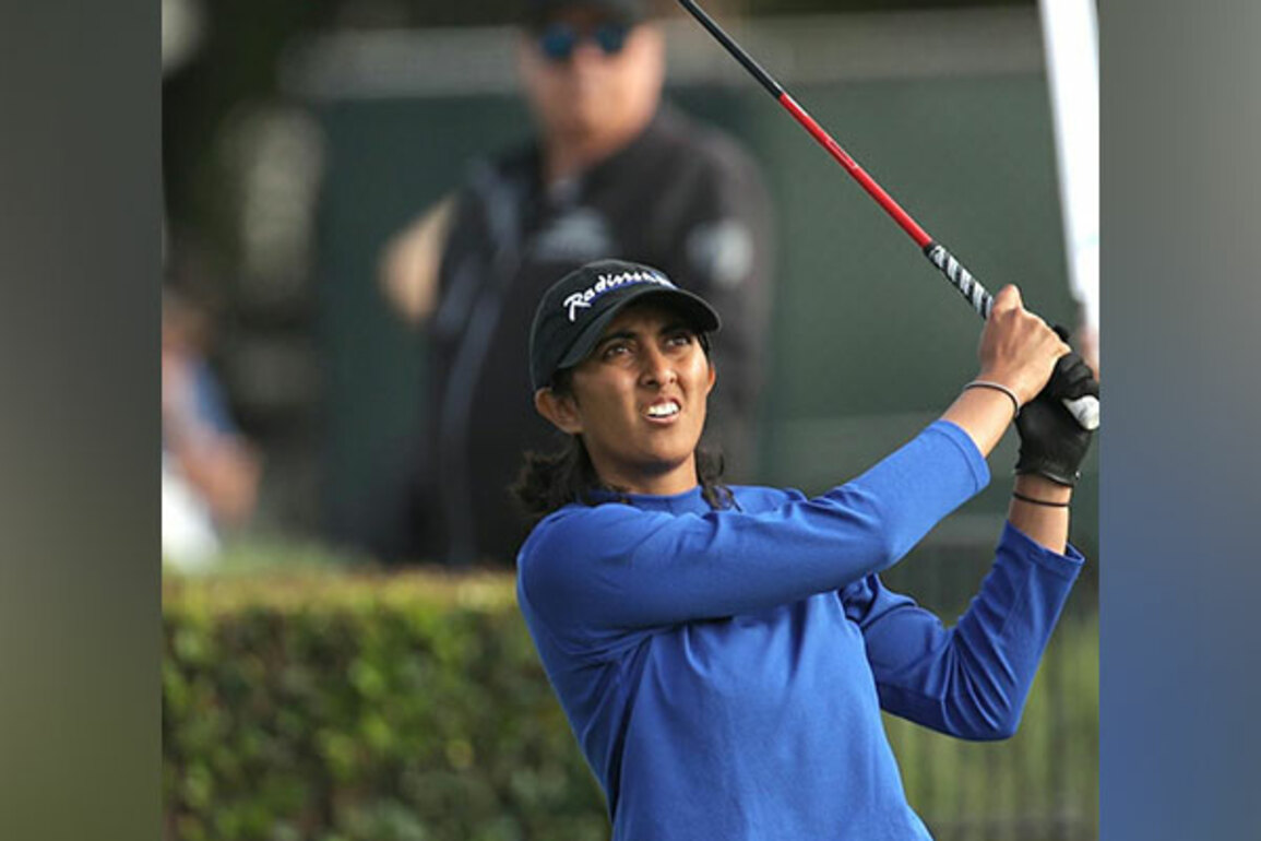 Evian Championship: Aditi Ashok lies seventh at halfway mark