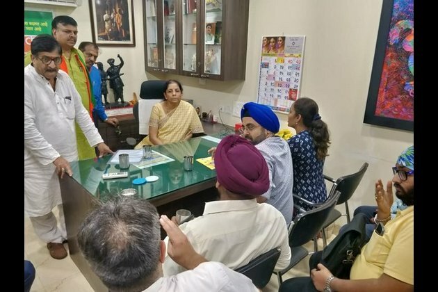 Sitharaman meets PMC customers, takes cognizance of their concerns