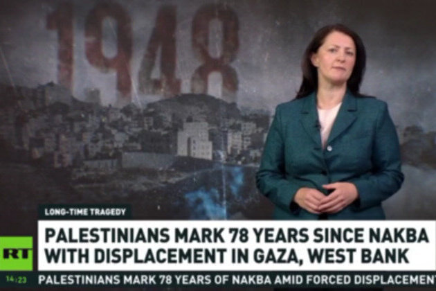 Israeli West Bank occupation an affront to Nakba Day legacy (RT reports)