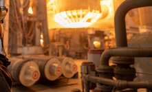 An electric arc furnace at US Steel's Big River Steel Works. Credit: US Steel