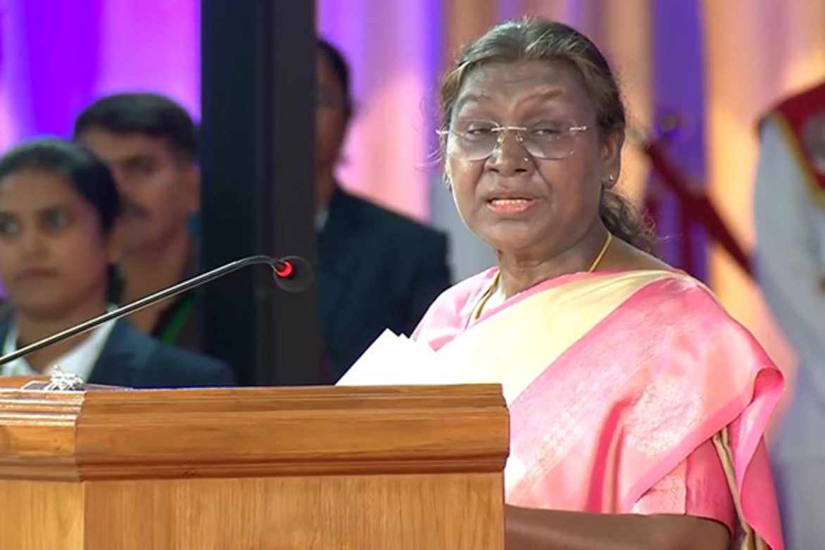 President Murmu attends International Women's Conference in Bengaluru, urges women to dream big