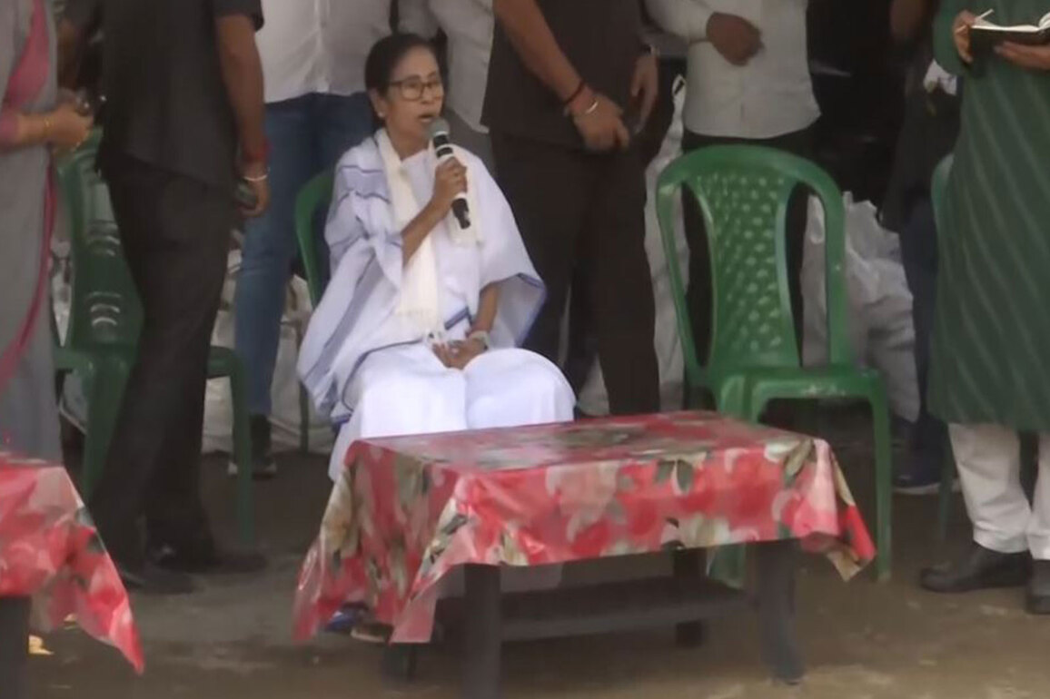 Our govt working to restore normalcy: CM Mamata Banerjee visits flood relief camps in Nagrakata