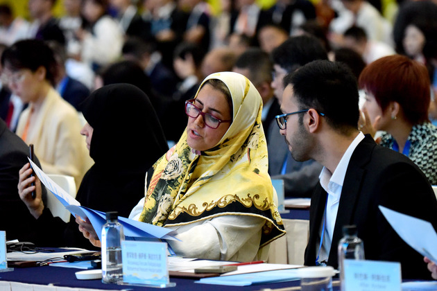 CHINA-HENAN-ZHENGZHOU-SCO-MEDIA & THINK TANK SUMMIT-PLENARY SESSION (CN)
