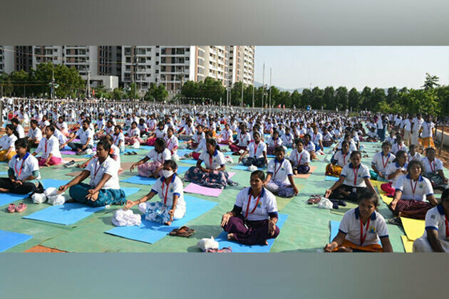 Brandix Associates Join International Yoga Day Celebrations in Vizag