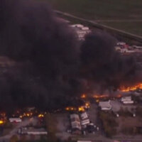 Multiple fatalities after US cargo plane explodes on takeoff 