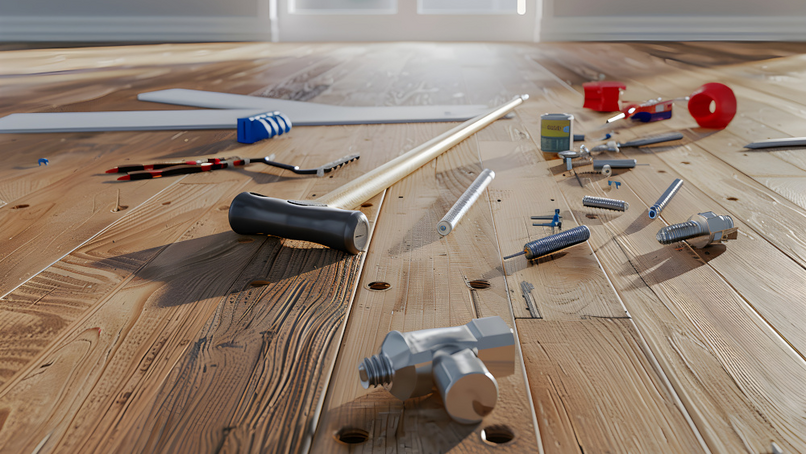 How do you stop squeaky floors?
