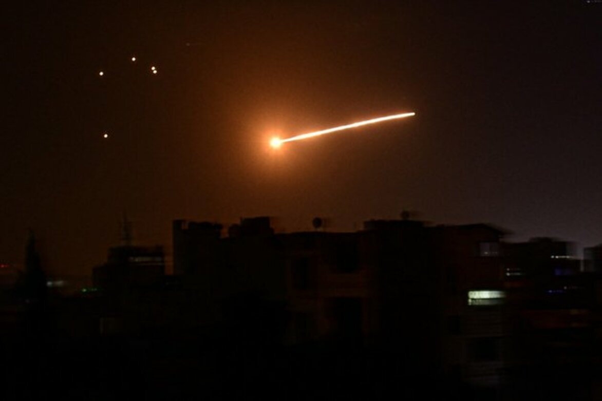 Israel carries out airstrike near Damascus Syria