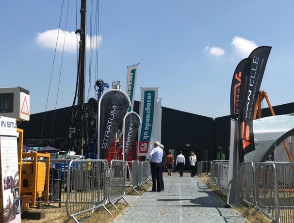  Geotechnica is taking place at the Warwickshire Event Centre