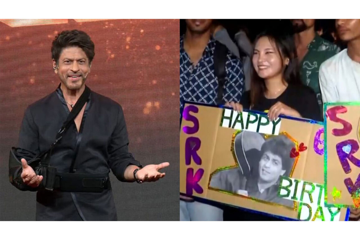 From Kolkata to Mumbai: Fans from across nation throng outside Mannat as 'King Khan' turns 60