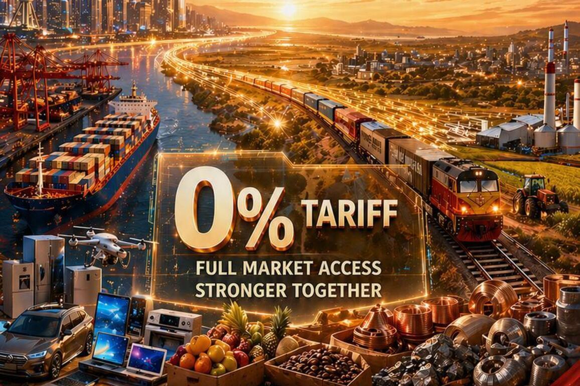 Poster | China to grant zero-tariff treatment to all African countries with diplomatic ties