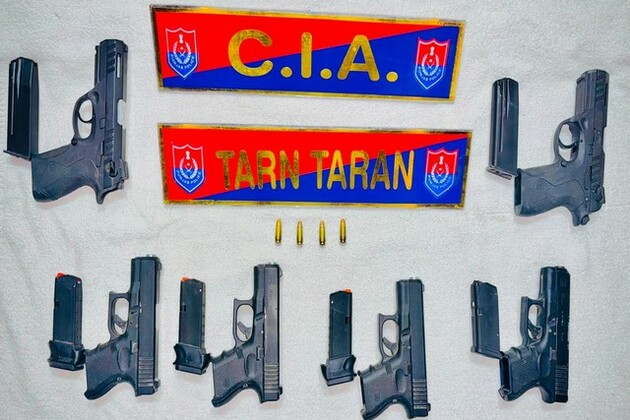 Two arrested as Punjab Police busts cross-border weapon smuggling module