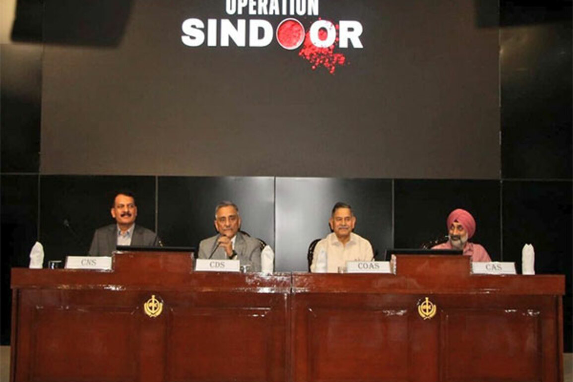 CDS Anil Chauhan along with Army, Navy and Air Chiefs, provide perspective into successful conduct of Operation Sindoor