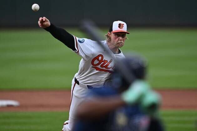 Shane Baz fires 7 sharp innings as Orioles down Rays again